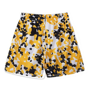 Pantalones Cortos de Malla Personalizados para Adultos, Color Personalizado, Cintura Elástica, Ropa de Entrenamiento Estampada, Diseño Personalizado - Product Image 2