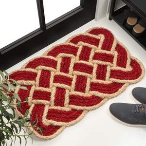Tapete de Entrada de Cuerda para Interiores y Exteriores, Apto para Áreas de Alto Tráfico, con Material Natural Absorbente de Humedad - Product Image 5