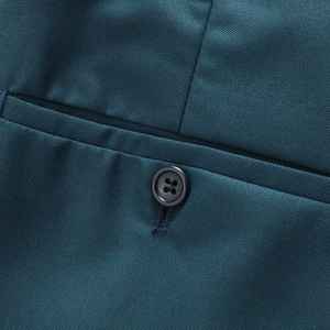 Trajes de negocios ajustados de alta calidad para hombres, diseño personalizado, transpirable, antiarrugas, acampanado, Spandex/nailon, servicio OEM en ventas al por mayor - Product Image 4