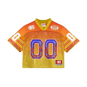 Camiseta deportiva sublimada personalizada OEM, camiseta de fútbol Vintage, camiseta de fútbol de estilo Retro de baloncesto para hombre, ropa de equipo para clubes - Product Image 1