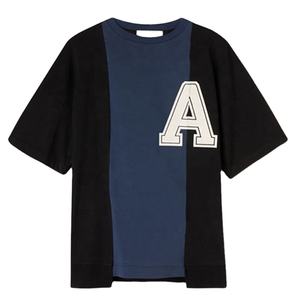 Camiseta Personalizada para Hombre, 180 GSM, 100% Algodón Tejido, Corte y Confección con Estampado de Letras, Estilo Urbano, Fabricante de Ropa de Marca Privada OEM - Product Image 1