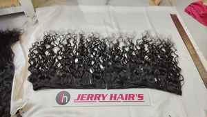 Extensions de cheveux humains Remy du Temple de Chennai en Inde du Sud de qualité supérieure Cheveux de trame bruns noirs naturels de haute qualité - Product Image 4