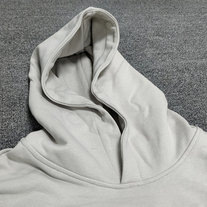 Sweat à capuche surdimensionné personnalisé 430 g/m², poids lourd, 100 % coton molletonné, haute qualité, streetwear d'hiver, sweat à capuche uni pour homme avec poche - Product Image 3