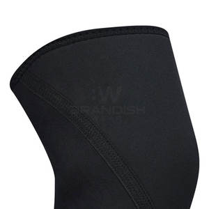 Best Quality Solid Color Weightlifting <b>Knee</b> <b>Sleeves</b> Breathable Fabric with Custom Logo New Trendy <b>Knee</b> <b>Sleeves</b> For Gym - Product Image 4