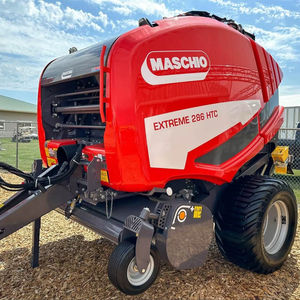 Fabricación de fábrica, nueva máquina empacadora de ensilaje de forraje agrícola, máquina empacadora redonda de ensilaje de maíz con paja de heno, componentes de núcleo de Motor - Product Image 1