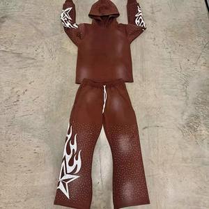 Survêtement de sport pour homme tendance, produit à succès, fabrication en usine, tissu technique à séchage rapide, survêtement vintage - Product Image 2