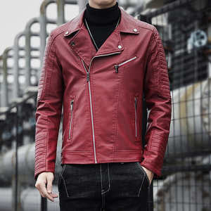แจ็กเก็ตหนังพรีเมี่ยมสำหรับผู้ชายสำหรับฤดูหนาวดีไซน์ทุกรูปแบบ - Product Image 4
