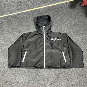 Conjuntos de Chaqueta Cortavientos Unisex Personalizables de Moda Urbana, Tela de Nailon Satinado de Calidad, Transpirable y Estilo Casual para Invierno - Product Image 2