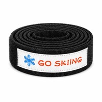 Bandes de retenue réglables pour frein de ski avec fermeture auto-agrippante pour fixation de snowboard