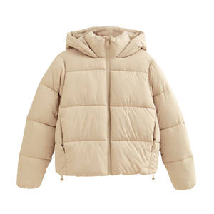 Chaqueta acolchada para mujer a prueba de viento impermeable transpirable ecológico ligero invierno otoño diseño desmontable - Product Image 6