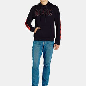 Pull personnalisé 2025 Sweats à capuche pour hommes Custom Basics Cotton Blended Rhinestone Hoodie Fabricant pour hommes du Pakistan - Product Image 2