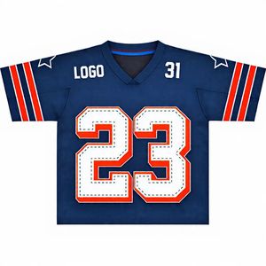 Sublimación completa personalizada, venta al por mayor, camiseta de ropa de fútbol americano, camiseta de fútbol americano sublimada personalizada profesional - Product Image 5