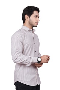 Chemise de créateur pour hommes Chemise décontractée pour hommes de haute qualité disponible à l'exportation au prix de gros Chemise à doublure - Product Image 2