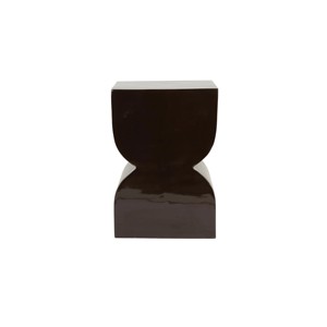 Metal <b>Craft</b> <b>Iron</b> Side Stool Unique Design Handmade <b>Iron</b> Rectangle Accent Stool Bone Inlay Console for Living Room Bedroom - Product Image 1