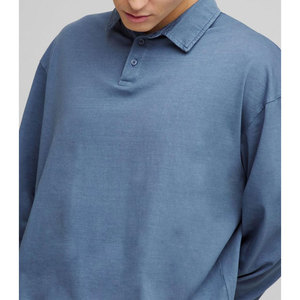 Haute qualité hommes pour polo pour l'été manches courtes avec col rabattu couleur unie séchage rapide anti-rides imprimé - Product Image 3