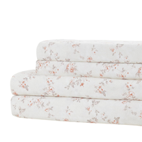 Drap de lit en coton imperméable sur mesure, taille Queen |   Conception pliable, options de tissus personnalisés |   Durable, certifié OEKO-TEX, 400TC