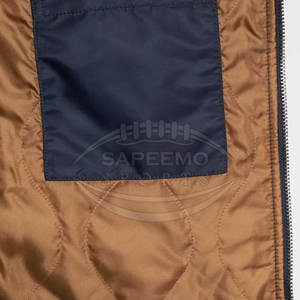 Blouson d'hiver pour homme, col montant, coupe-vent, respirant, épais, chaud, décontracté, tendance, élégant, personnalisable - Product Image 6