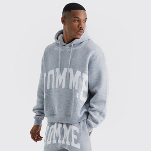 Ensemble de survêtements pour hommes, qualité supérieure, respirant, coupe classique, 100 % coton, logo personnalisé imprimé, design uni attrayant, vente chaude - Product Image 6