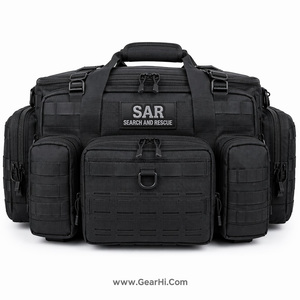 Bolsa de Equipo SAR Reforzada y Resistente, Mochila de Búsqueda y Rescate para Exteriores, Estuche de Rescate para Desastres Urbanos, Bolsas de Búsqueda y Rescate - Product Image 5