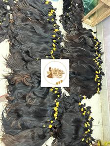 100% ต่อผมมนุษย์แท้ Remy ทำจากหนังศีรษะสองชั้นเรียงกันเป็นจำนวนมากพร้อมส่งออกไปยังประเทศเวียดนาม - Product Image 4