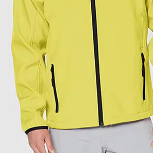 Veste Softshell pour homme de haute qualité, nouvelle arrivée, couleur personnalisée, col montant, logo sur le devant, vente de mode - Product Image 4