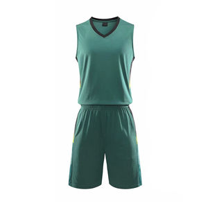 Uniforme de basket-ball unisexe élégant, short léger en tissu doux et confortable en polyester, dernier modèle, couleurs différentes, grande taille - Product Image 2