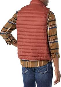 Vente directe usine – Gilet d'hiver décontracté pour homme, respirant, personnalisable, col en V zippé, 220g – Meilleure vente, haute qualité - Product Image 5