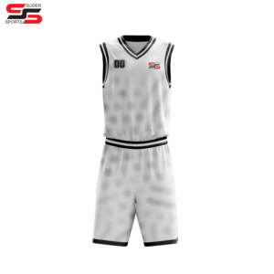 Maillots de basket-ball sur mesure pour hommes uniforme de basket-ball uni - Product Image 1