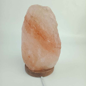 Lámpara de Sal de Cristal de Alta Calidad al por Mayor, Estilo Flor Tallada, Luz Nocturna para Feng Shui, Artesanía Natural - Product Image 2