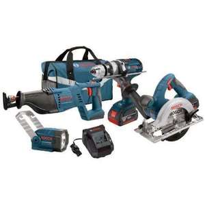 Kit d'outils combinés sans fil Li-Ion 20V 6.0-Ah de qualité supérieure, 10 pièces, avec mandrin industriel, fabriqué aux États-Unis - Product Image 3