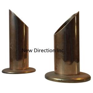 Porte-bougie en métal finition or, bougeoir, bougeoir à thé, pour centre de table de mariage, décoration de la maison - Product Image 3