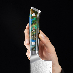 มีดทำครัวสแตนเลสมีดตัดคมทำด้วยมือ - Product Image 3