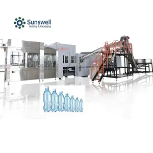 28000BPH Blowing filling capping combiblock mineral water CSD Juice filling machine purified water filling machine manufacturer