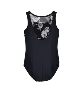 Nuevo Leotardo de Ballet Moderno Personalizado con Sublimación, Estampado Floral sin Mangas, Ropa de Danza para Niñas, Espalda con Abertura en Forma de Ojo de Cerradura, Color Personalizado - Product Image 3