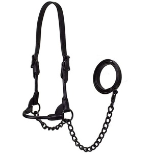 Joxar-collar de cuero con cadena a juego para mujer, colgante de cuero de puntada, estilo Halter - Product Image 1