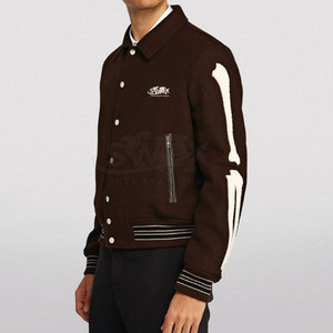 Comfortable Winter Warm Men <b>Slim</b> <b>Fit</b> Letterman Winter <b>Jacket</b> Windproof Men <b>Slim</b> <b>Fit</b> Letterman Winter <b>Jacket</b> In Reasonable Price - Product Image 3