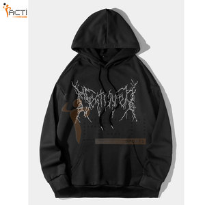 Último diseño hombres sudaderas con capucha hechas en Pakistán estilo de la calle al por mayor sudaderas con capucha personalizadas hechas en Pakistán - Product Image 1