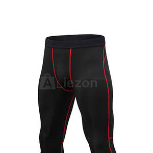 Venta superior Hombres Leggings ajustados para correr Gimnasio Deporte Fit Leggings Logotipo personalizado Leggings Venta en línea - Product Image 4