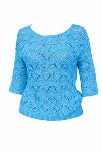 Pull décontracté pour femme, nouvelle collection printemps, design crochet, 100% coton, broderie unie, manches longues, respirant, anti-froissement, personnalisable - Product Image 3