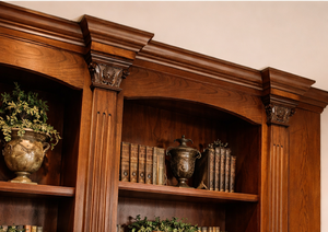 Moulures en bois de noyer de qualité supérieure, style sculpté, pour plafond et mur, design moderne et simple, artisanat fait main, durable - Product Image 5