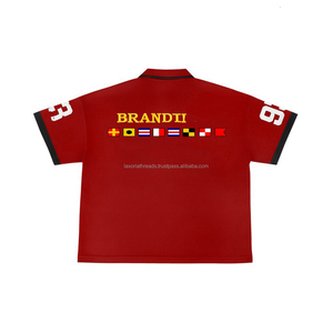 เสื้อยืดวินเทจสไตล์ฮิปฮอปพิมพ์ลายสกรีนผ้าฝ้าย 100% ล้างสีแบบแอซิดวอชสำหรับฤดูร้อน พร้อมกางเกงขาสั้นสำหรับผู้หญิง - Product Image 4