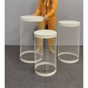 Recién llegado, diseñador de Luna, el más exigente, superventas, aspecto llamativo, centro de mesa de boda, decoración, soportes Harlow, suministros - Product Image 3