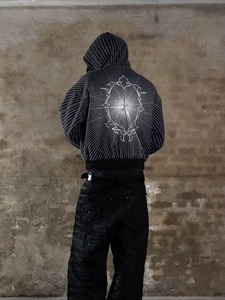 Sweat à capuche pour homme de taille personnalisée, vente chaude, basiques, coton mélangé, coupe régulière, sweat à capuche pour homme - Product Image 3