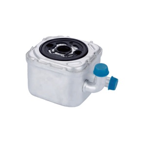 Nuevo enfriador de aceite de motor plateado Condición de reemplazo Mint Condition - Product Image 1