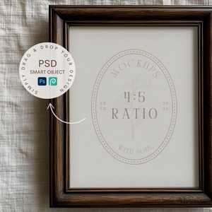 Diy Marco de fotos de madera Pantalla minimalista Guía PDF hecha a mano Descargable Imagen paso a paso disponible - Product Image 5