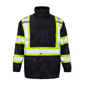 Chaqueta de Seguridad de Poliéster Personalizada de Talla Grande y Alta Calidad con Servicio OEM y Color Personalizado - Product Image 3