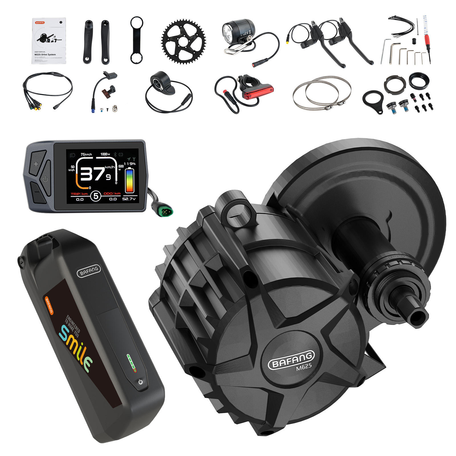 Pantalla EKD01 con batería de 20Ah