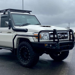 Neatly used 2020 T-o-y-ota La-n-dc-r-uiser 76 Series GXL, Left-Hand <b>Drive</b>, 5-Speed Manual, 4WD - Product Image 1