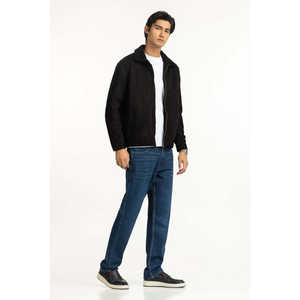 Chaquetas Casuales de Spandex para Otoño y Primavera con Cuello Alto, Cierre de Cremallera y Revestimiento Impermeable MN-JKT-WS25-035, Corte Regular - Product Image 4