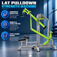Appareil de musculation pour tirage vertical BN, à charge par plaques, pour le renforcement du dos, adapté aux débutants et aux professionnels, commande en gros pour centre de fitness